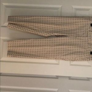 Banana Republic basket weave print pants